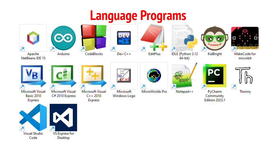 แจ้งประชาสัมพันธ์ โปรแกรมที่ติดตั้งบนเครื่องคอมพิวเตอร์ ห้องคอมพิวเตอร์ 1 -4 งานศิลปหัตถรรมนักเรียน ระดับเขตพื้นที่การศึกษา ครั้งที่ 73 ปีการศึกษา 2568 โปรแกรมห้องคอมพิวเตอร์